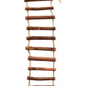 Prevue Hendryx 62807 Naturals Rope Ladder Bird Toy Large 26 inch-0