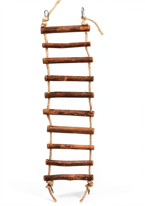 Prevue Hendryx 62807 Naturals Rope Ladder Bird Toy Large 26 inch-0