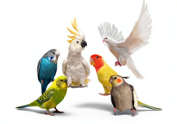 Bird Ladder Perch for Cage - Natural Wooden Bridge, Exercise Stands for Parrot Climbing - Pet Training Ladders - Hanging Playground -Toys for Parakeet, Cockatiel, Conures, Lovebirds, Budgie-6