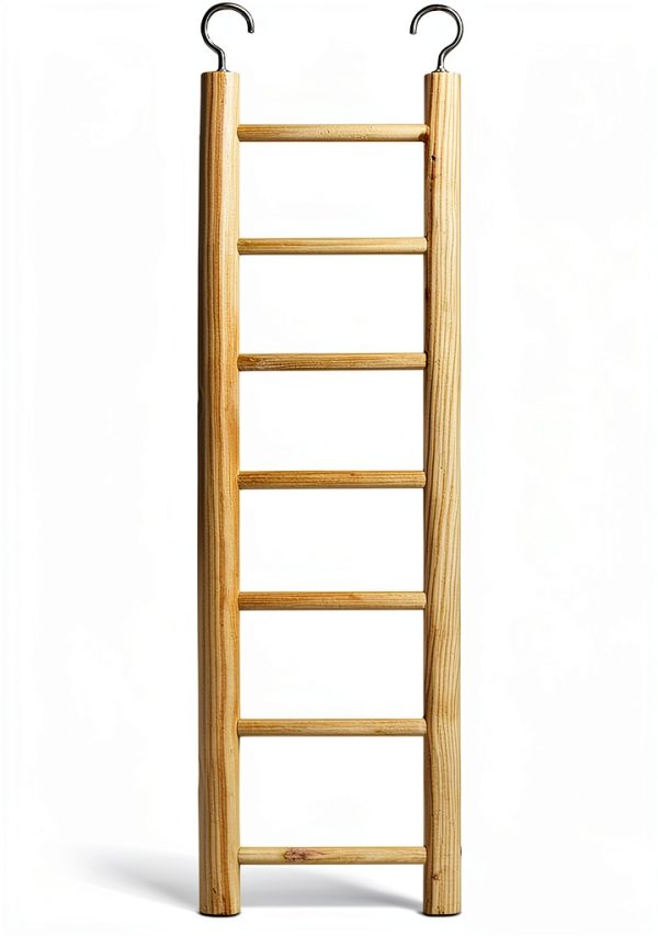 Bird Ladder Prevue Pet Products BPV384 7-Step Wood Ladder 12-Inch-0